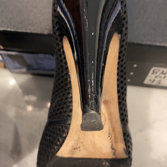 Chanel mesh open toe booties size 39.5 - Picture 6 of 7